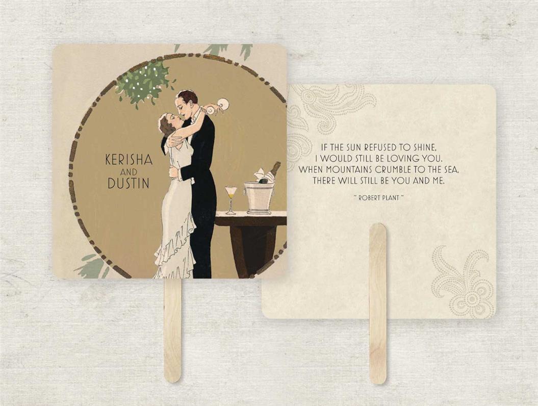 Great Gatsby Wedding Stationery from Go Go Snap