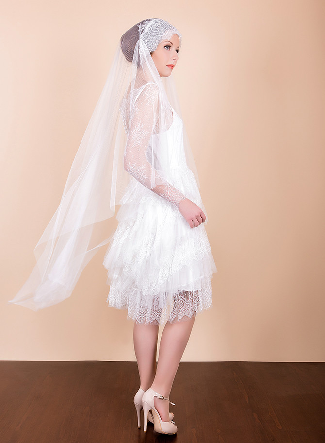 Short Wedding Dress - Luna from Vintage Atelier