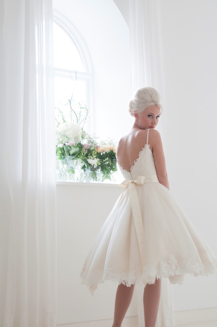 Tilly - Tea Length Wedding Dress from House of Mooshki's 2016 Bridal Collection