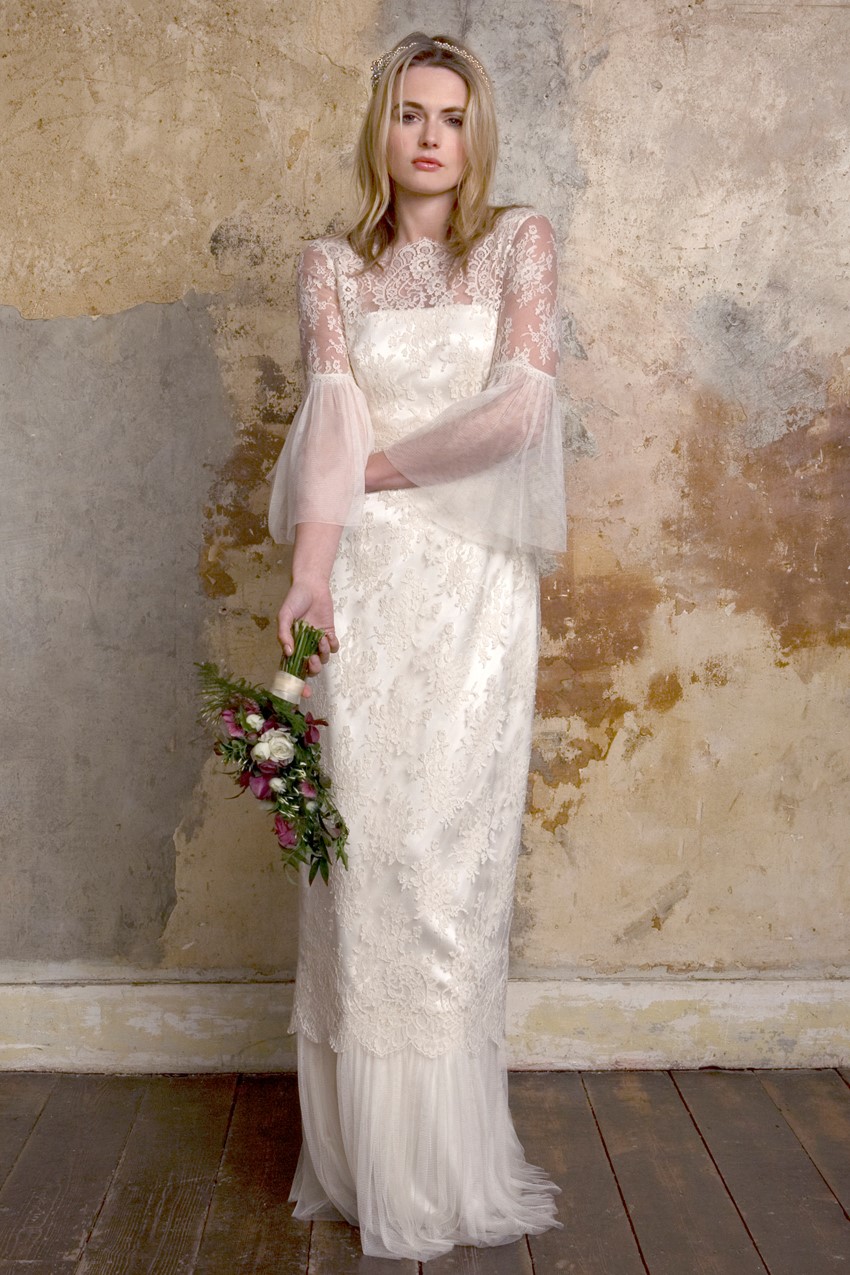 Sally Lacock Honor - a long-sleeve lace wedding-dress
