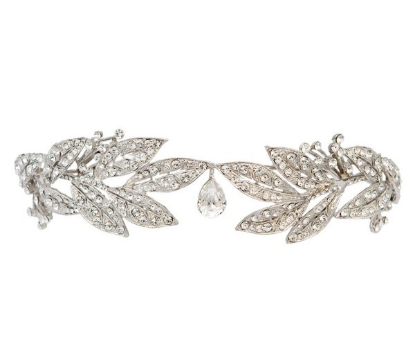 5 Perfect Hair Accessories for a Vintage Bride - Crown