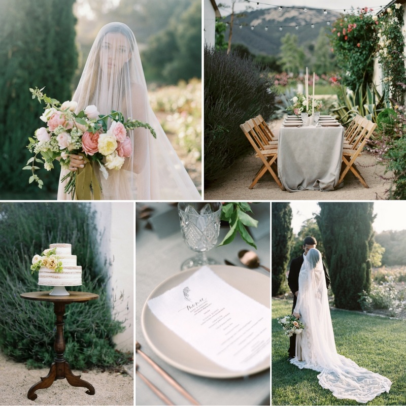 Dreamy Garden Wedding Inspiration with a Hint of Provence