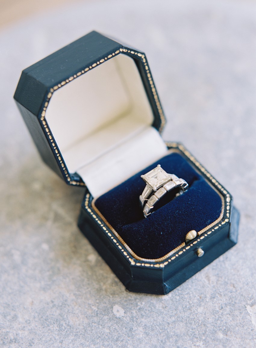 Engagement Ring - An Elegant & Intimate Autumn Wedding