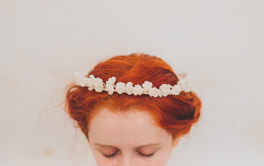 Beautiful Vintage Wax Flower Crowns from Waxflower Vintage