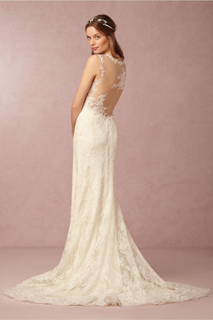 The Most Perfect Wedding Dresses for Summer - Plunging & Portrait Backs