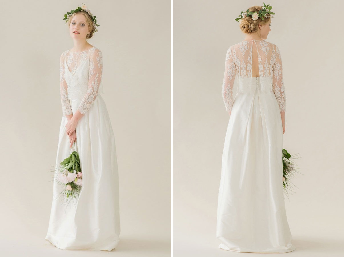 The Most Perfect Wedding Dresses for Summer Brides - Removable Top