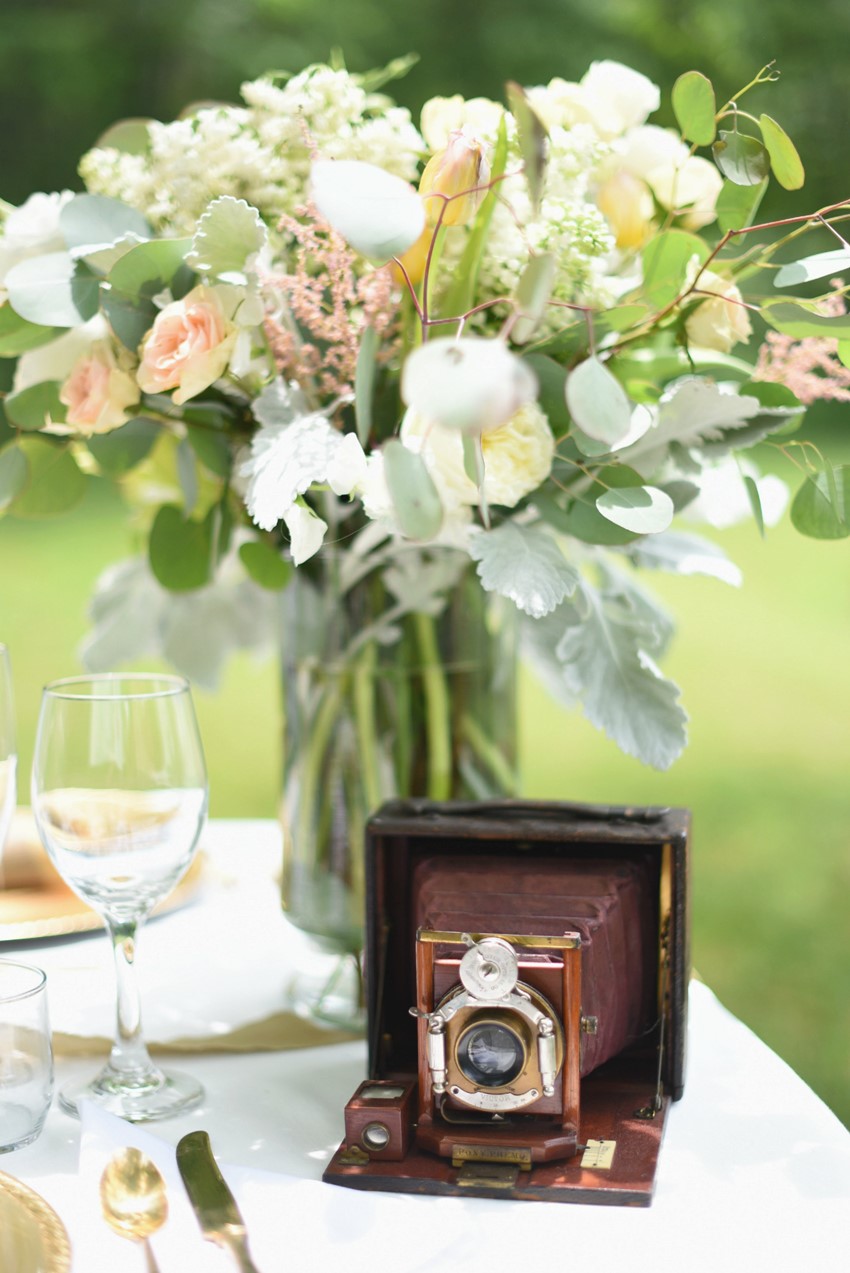 Vintage Camera - "A Lifetime of Love" Wedding Inspiration