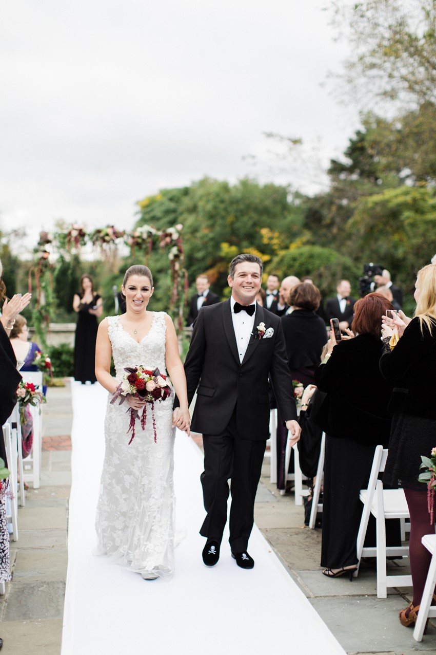 A Classically Elegant Wedding with a Dash of Deco Glamour