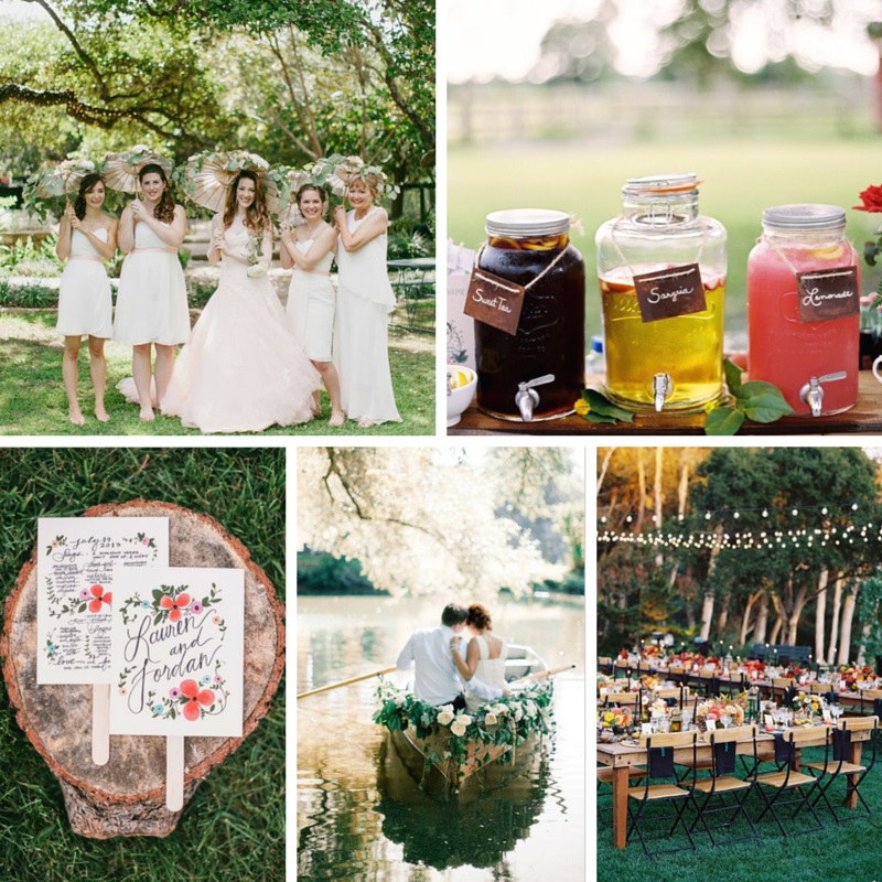 5 Lovely Ideas for an Unforgettable Summer Wedding