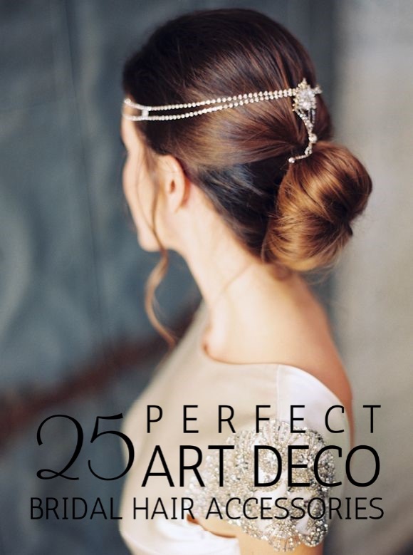 25 Perfect Art Deco Bridal Hair Accessories