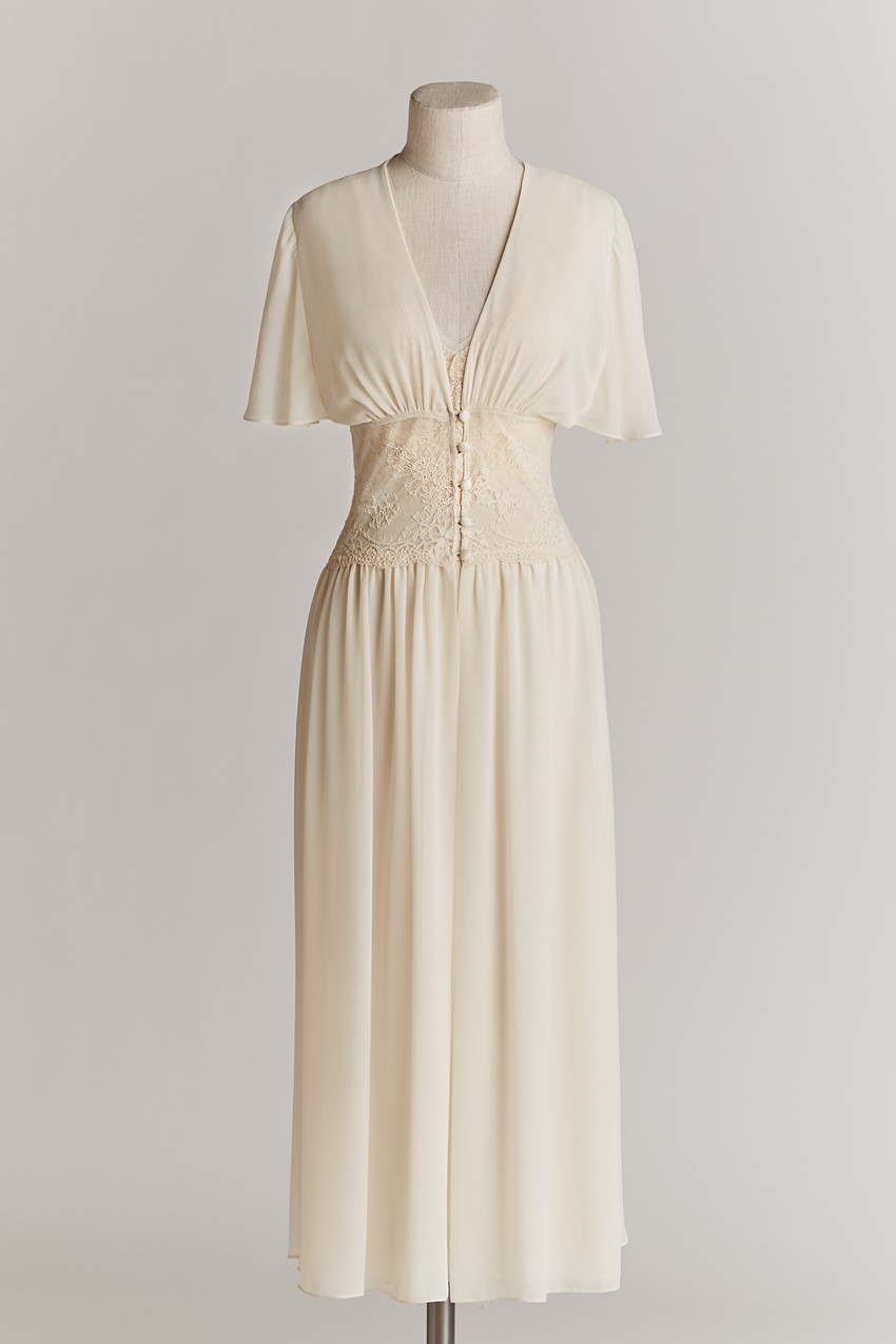 Calypso Chiffon Robe from BHLDN's Stunning Fall 2015 Collection ‘Twice Enchanted’