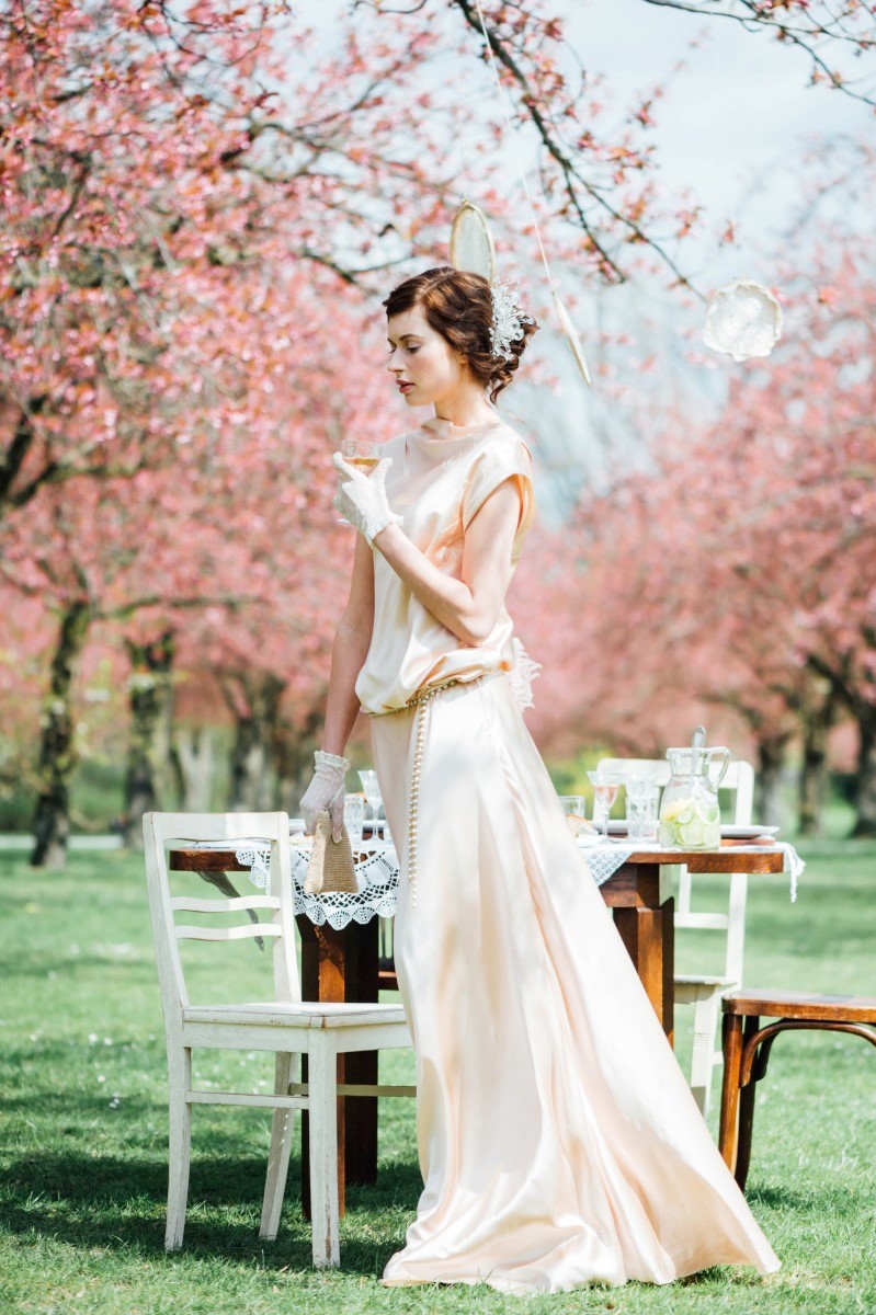 Dreamy Spring Wedding Ideas with a Touch of Deco Elegance