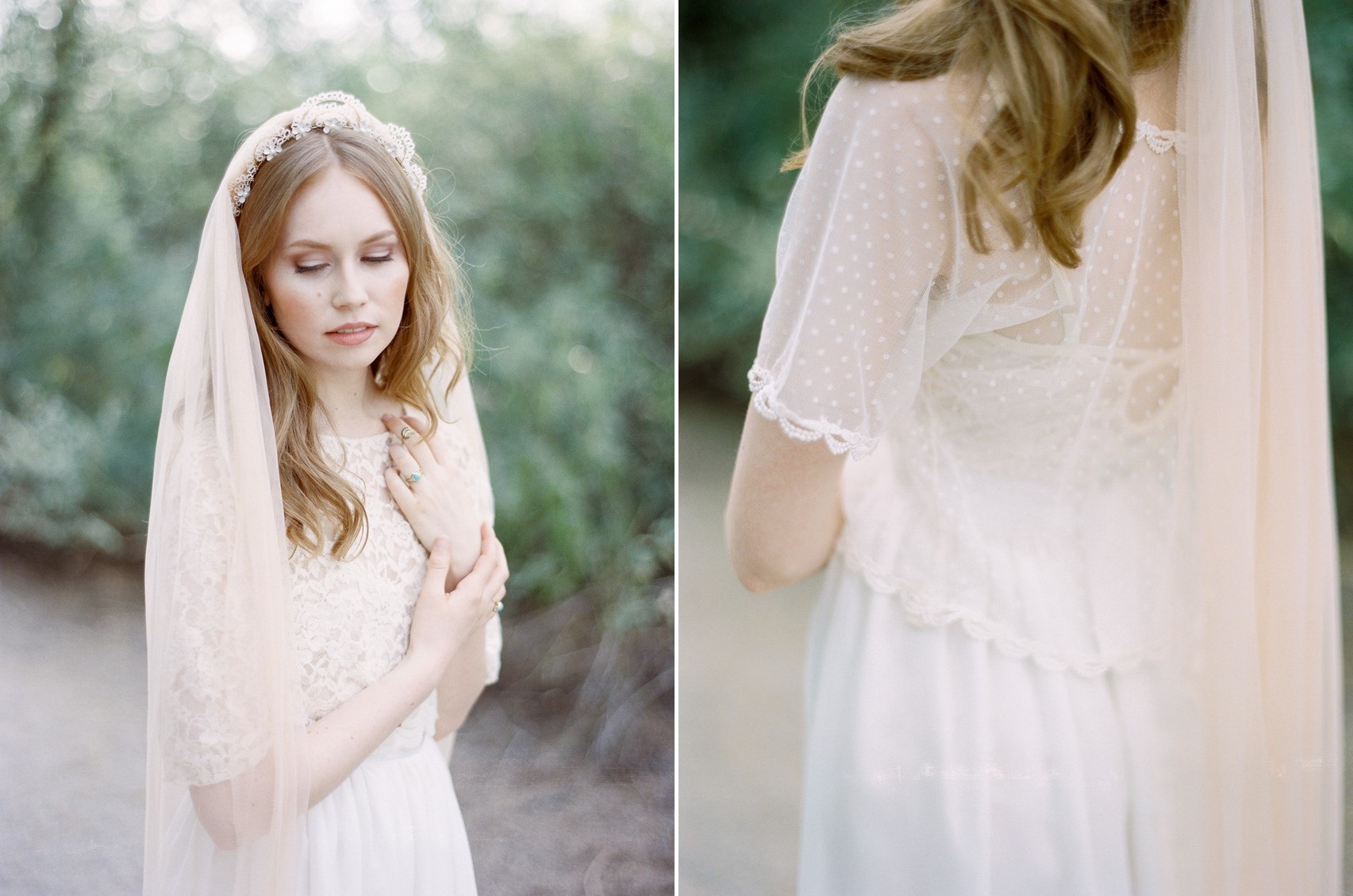 Breathtaking Bridal Headpieces and a Desert Bridal Shoot from Mignonne Handmade
