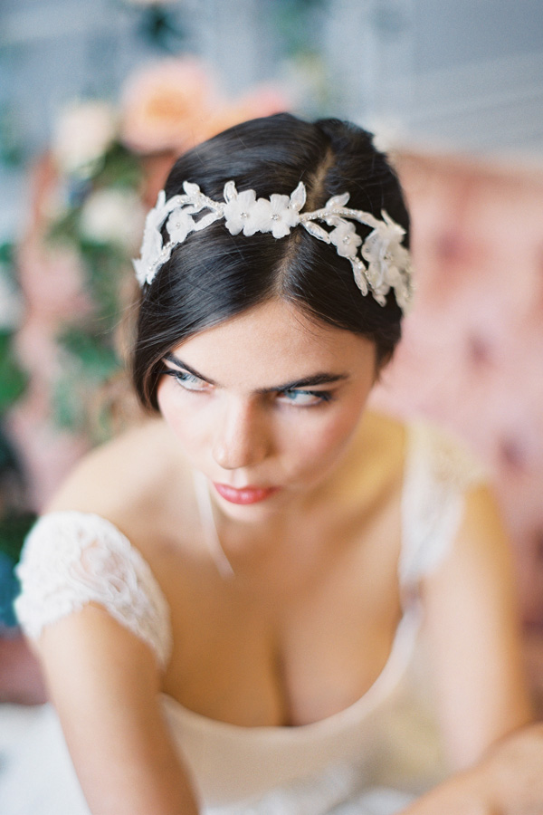 A Romantic Collection of Veils & Bridal Hair Accessories from January Rose Bridal