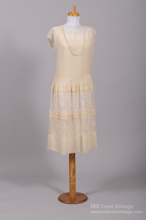 1920s Vintage Art Deco Bridesmaid Dress