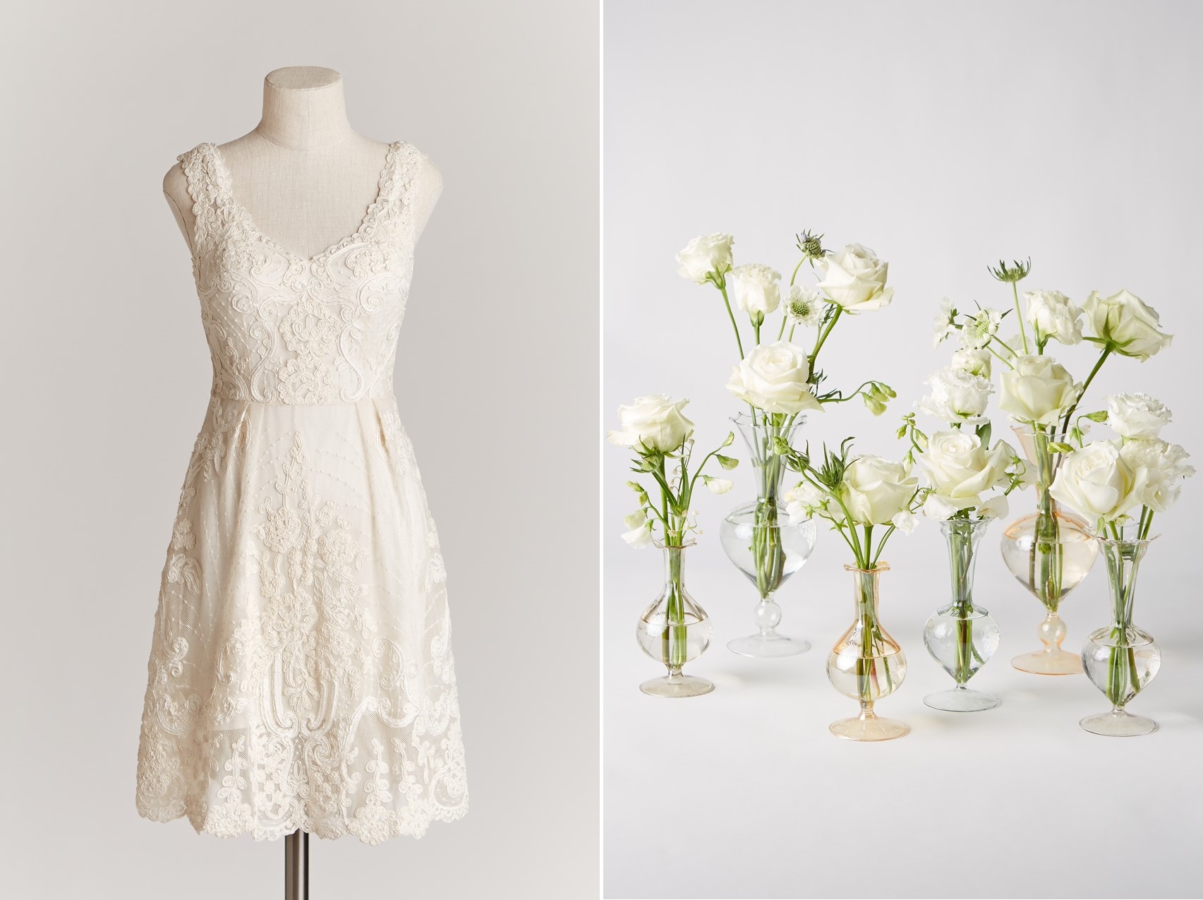 Bridesmaid Dress and Parfumerie Vases from BHLDN Fall 2015 Collection ‘Twice Enchanted’