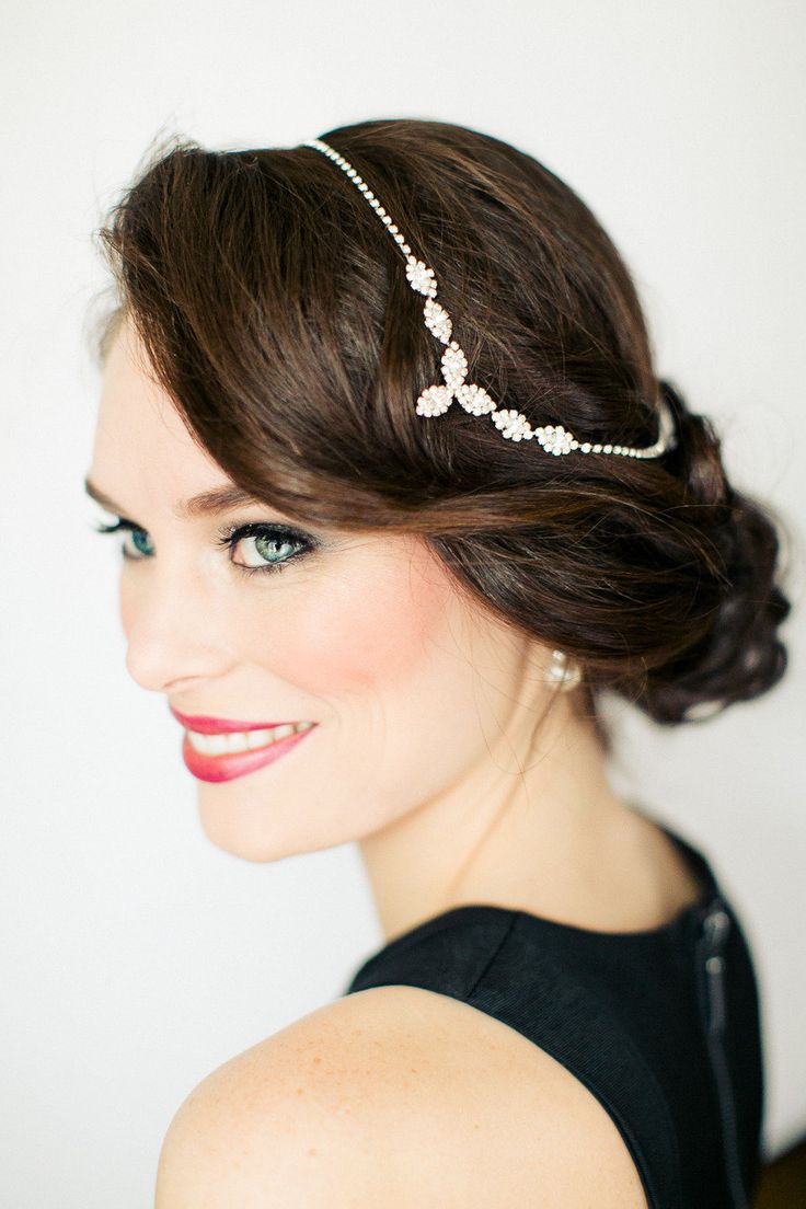 20 Elegant Art Deco Bridal Hair & Makeup Ideas