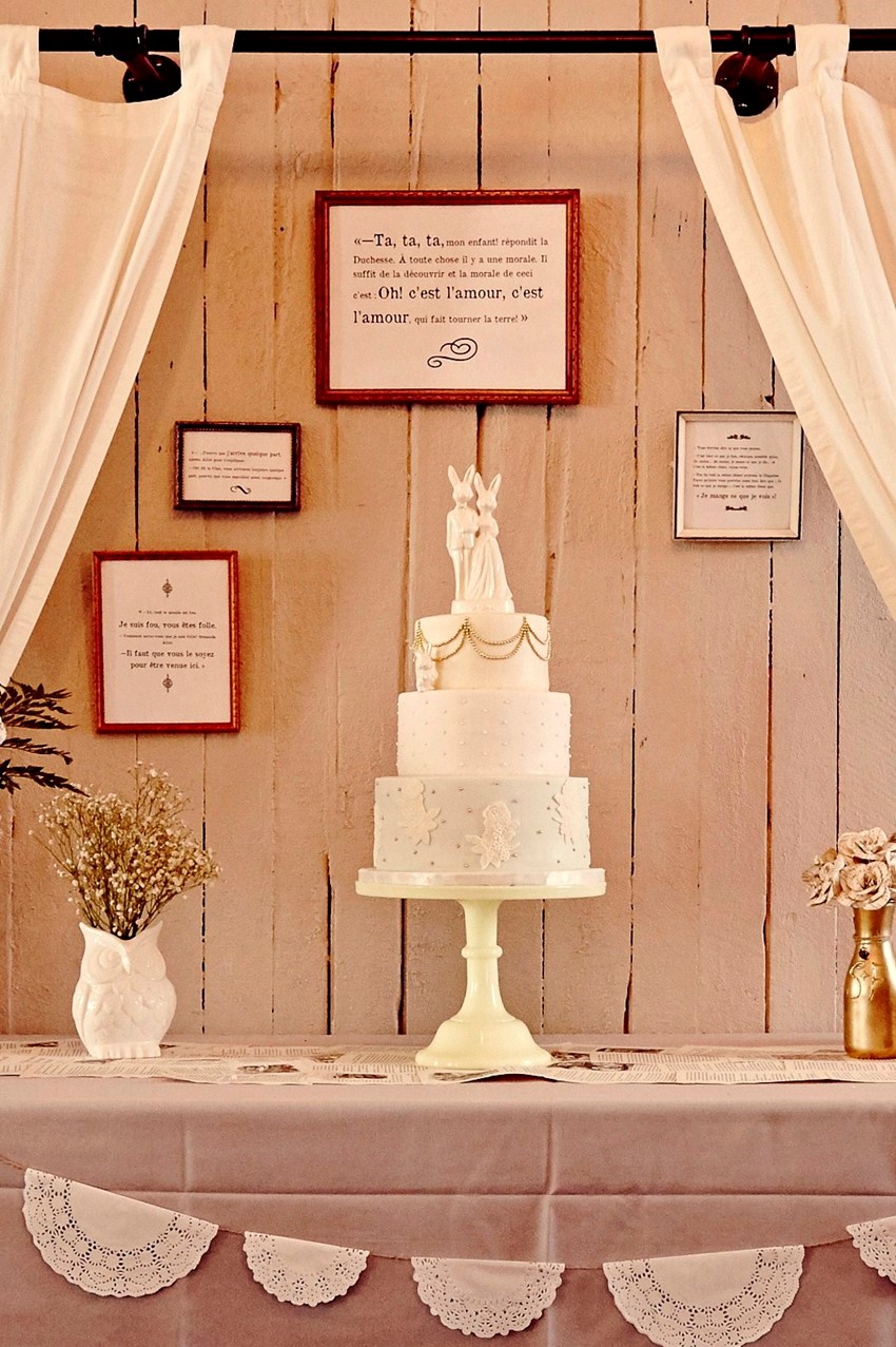 A Whimsical 'Alice In Wonderland' Themed DIY Wedding from Marie-Michele Hayeur Photography