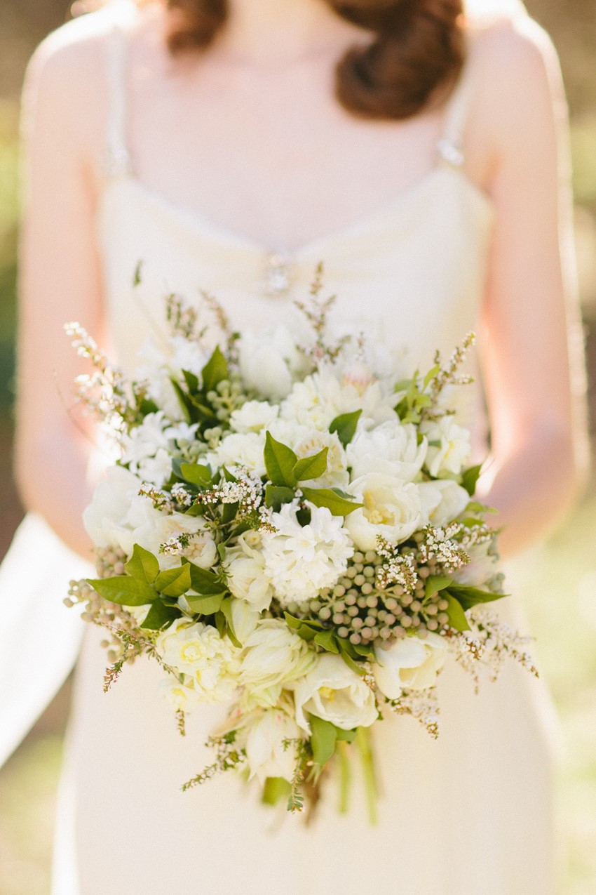 Bridal Bouquet - A Rustic Vintage Wedding Inspiration Shoot at Montrose Berry Farm