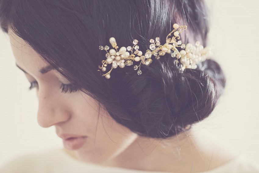 Beautiful Veils and Bridal Hair Accessories from Elibre Handmade