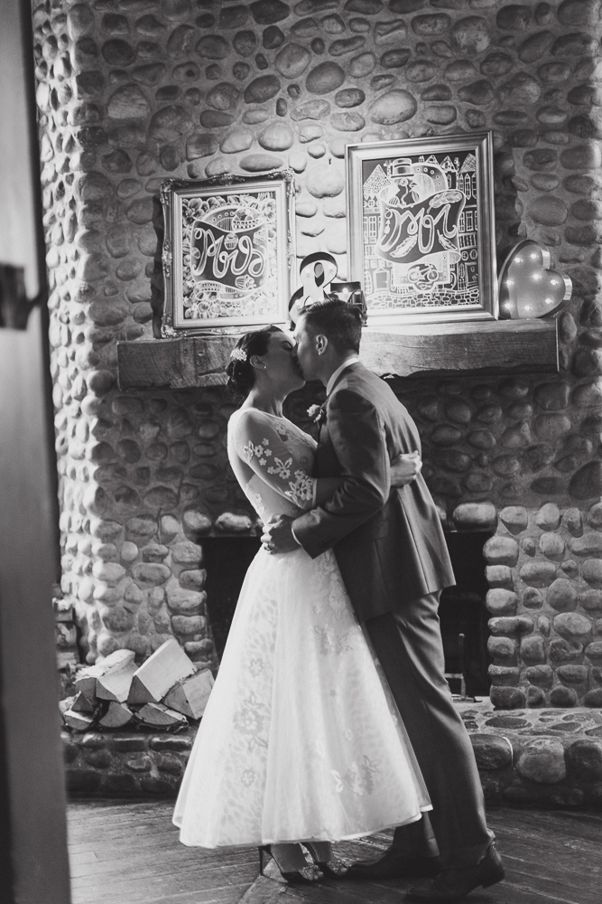 You May Kiss The Bride - An Intimate Vintage Wedding Full of Romance