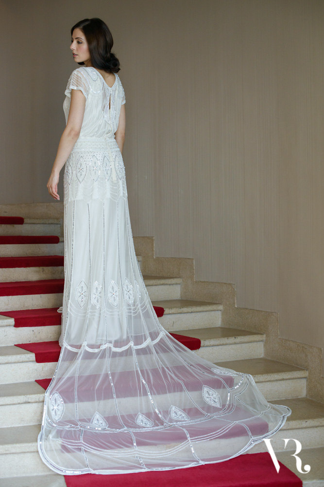 20 Art Deco Wedding Dresses With Gatsby Glamour