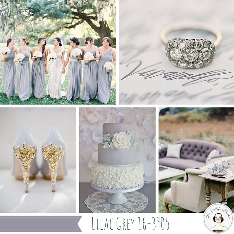 Lilac Gray Wedding Inspiration
