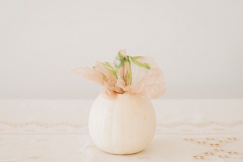 Painted Pumpkin Vase Tutorial