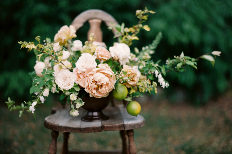 Centrepiece - Dreamy Garden Wedding Inspiration with a Hint of Provence