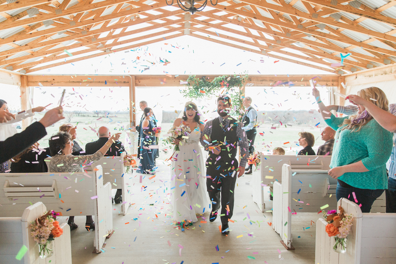 Confetti - An Intimate Wedding Full of Rustic Vintage Elegance