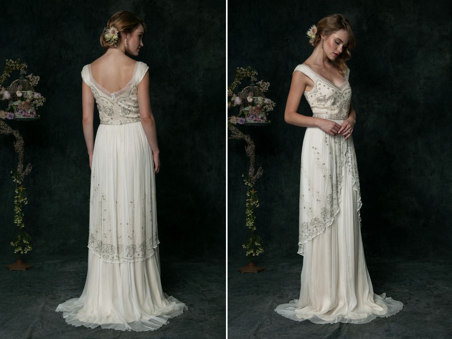 Art Nouveau Inspired Wedding Dress for 2016 from Saja Wedding