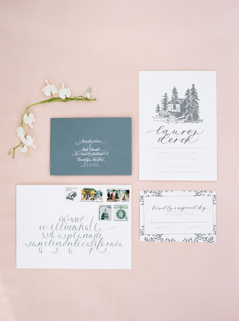 Wedding Stationery - Dreamy Garden Wedding Inspiration with a Hint of Provence