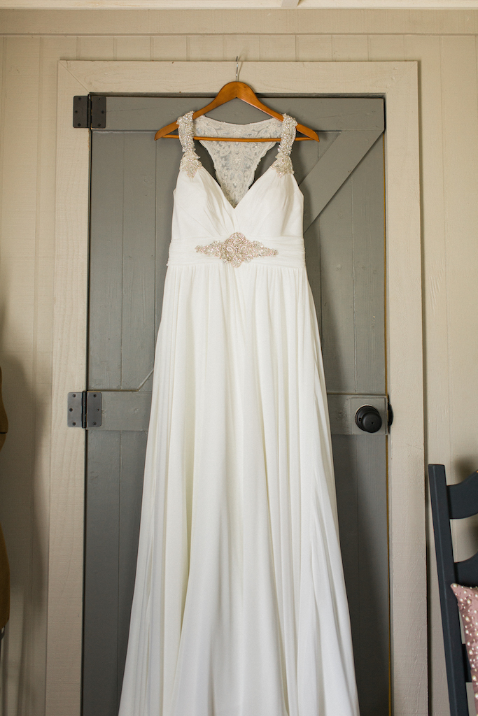 Wedding Dress - An Intimate Wedding Full of Rustic Vintage Elegance