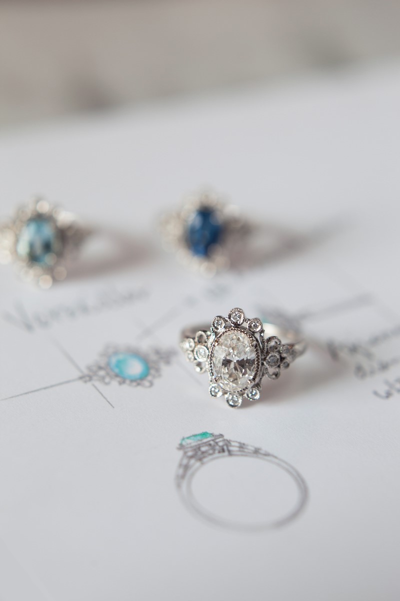 Diamond Ring from Claire Pettibone for Trumpet & Horn