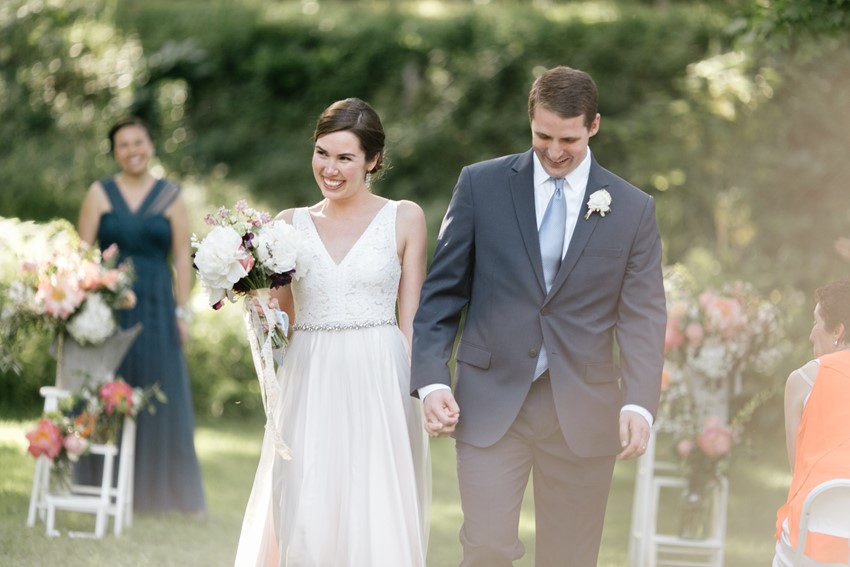 Husband & Wife - An Enchanting Early Summer Garden Wedding