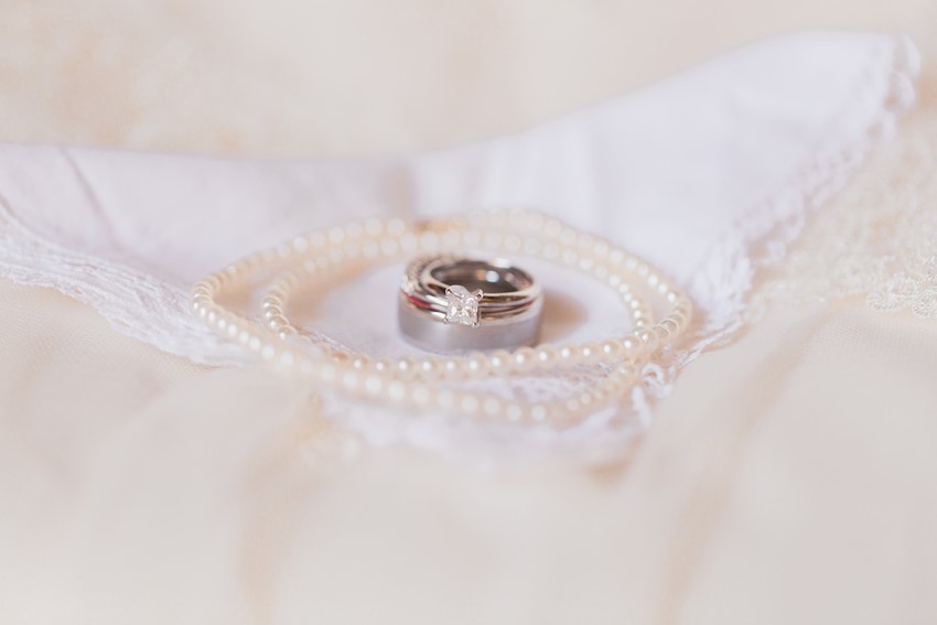 Bridal Jewelry - A Romantic Modern-Vintage Wedding with an Elegant Barn Reception