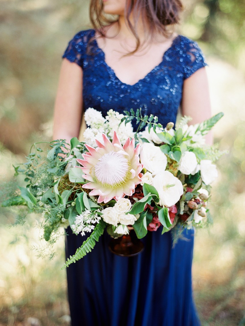 Beautiful Protea Bridal Bouquet