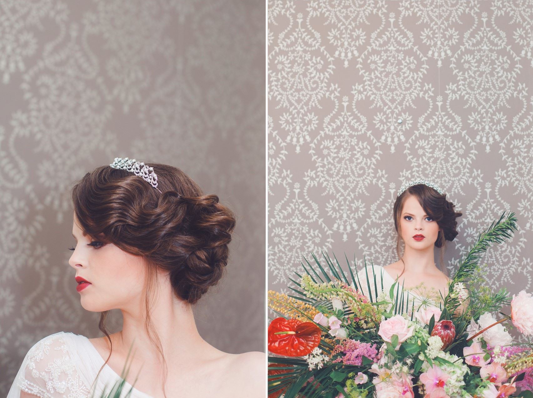 Art Deco Bridal Hair - A 1920s Speakeasy-Inspired Wedding Styled Shoot