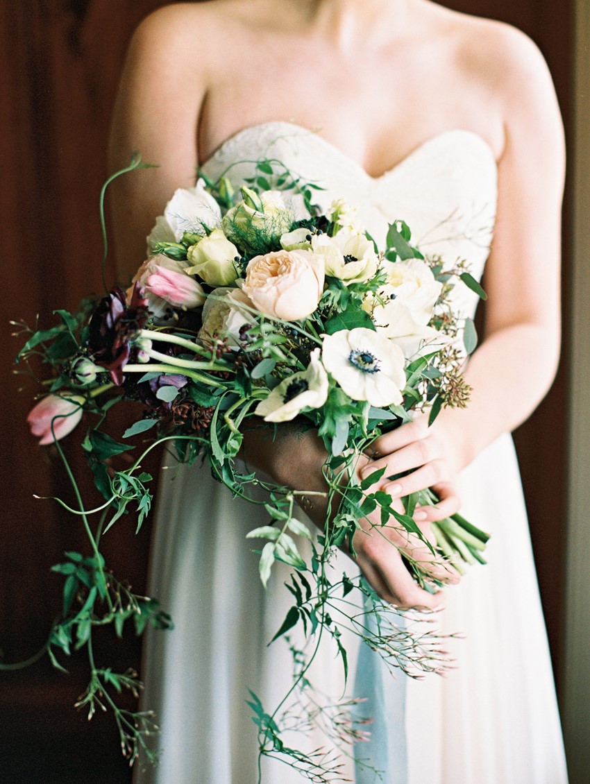 Modern Vintage Bridal Bouquet - A Love Poem Brought To Life