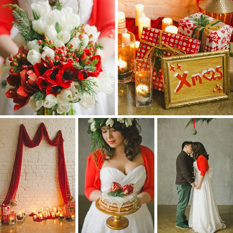A Cosy Christmas Wedding Inspiration Shoot from WarmPhoto