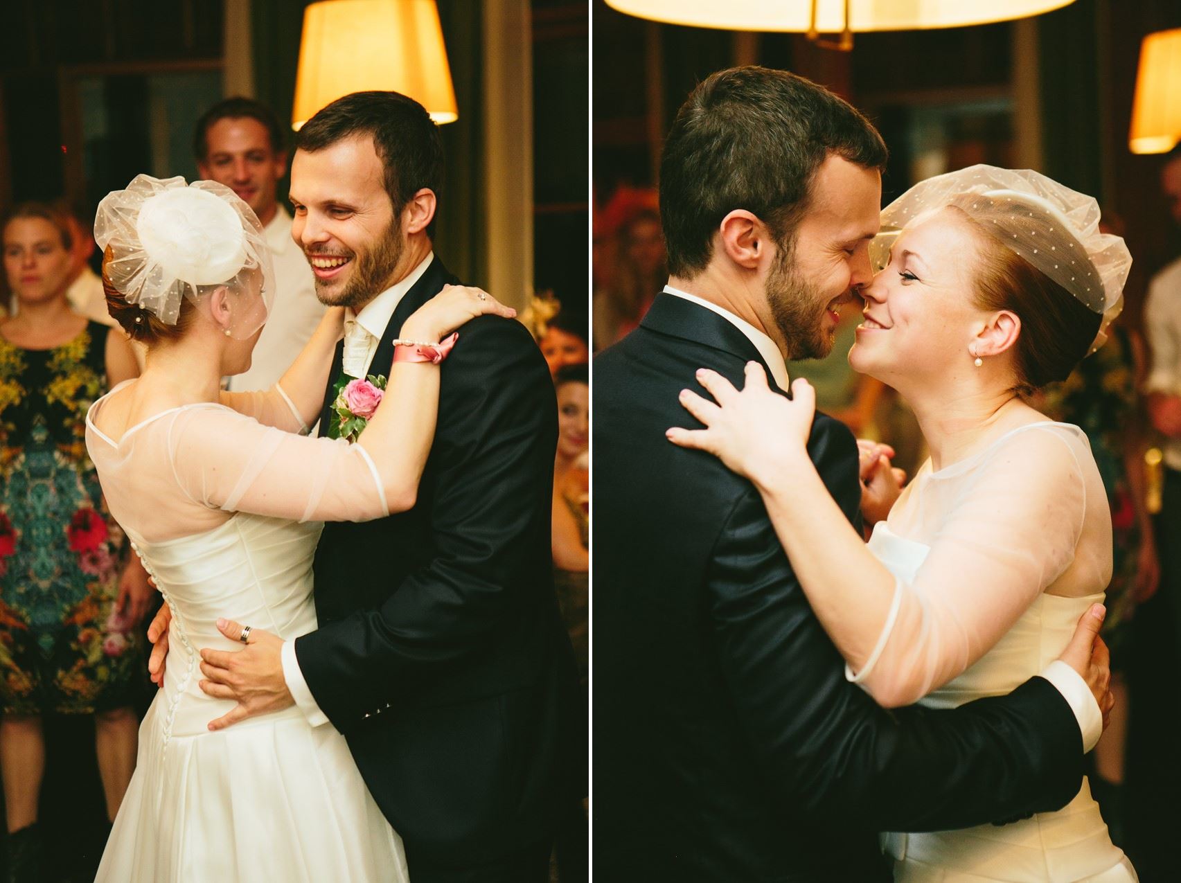 First Dance - A Sweet 1950s Infused Wedding with a Jackie Kennedy Inspired Wedding Dress
