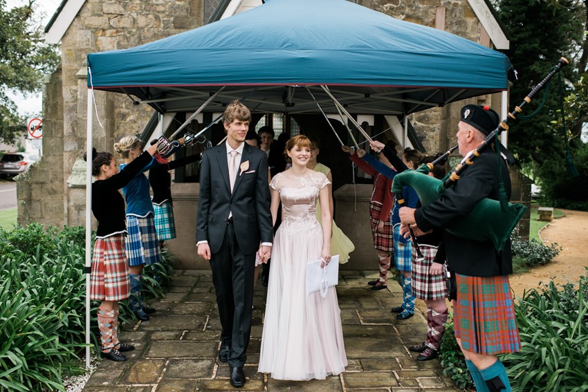 Vintage Scottish Wedding