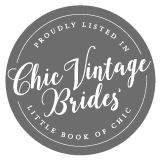 Listed in Chic Vintage Brides' Little Book of Chic