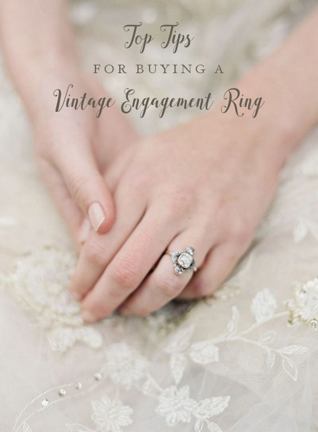 Top Tips for Buying a Vintage Engagement Ring