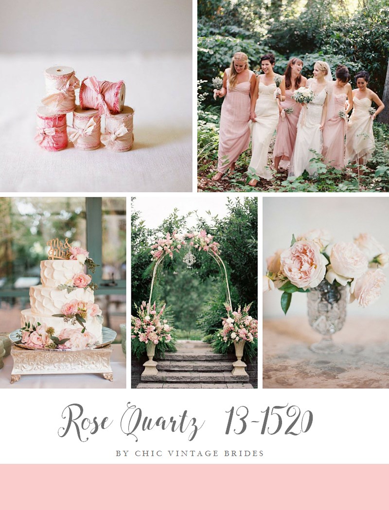 Rose Quartz Wedding Inspiration