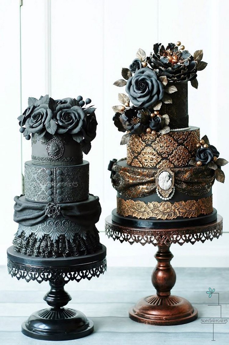 Victoriana Wedding Cake Gothic
