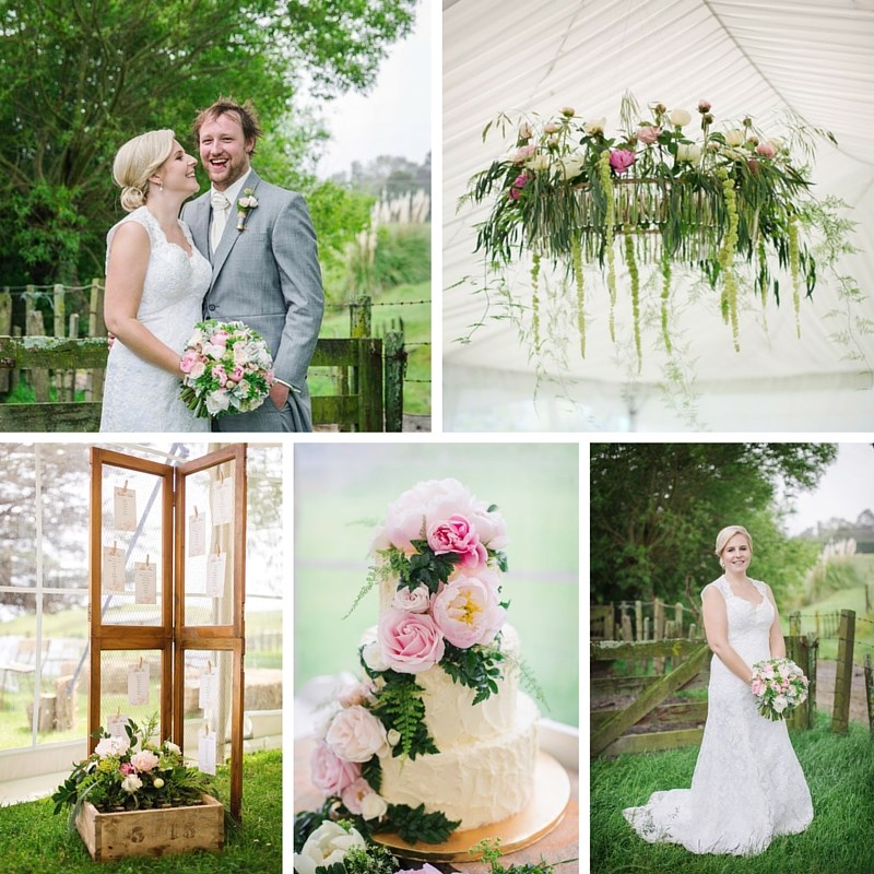 A Lush Rustic Wedding Full of Peonies & Sweet Country Love