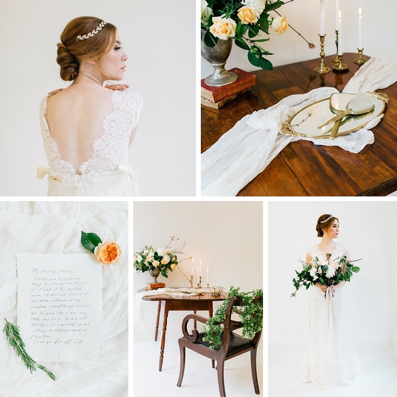 An Exquisite Jane Austen Inspired Bridal Shoot