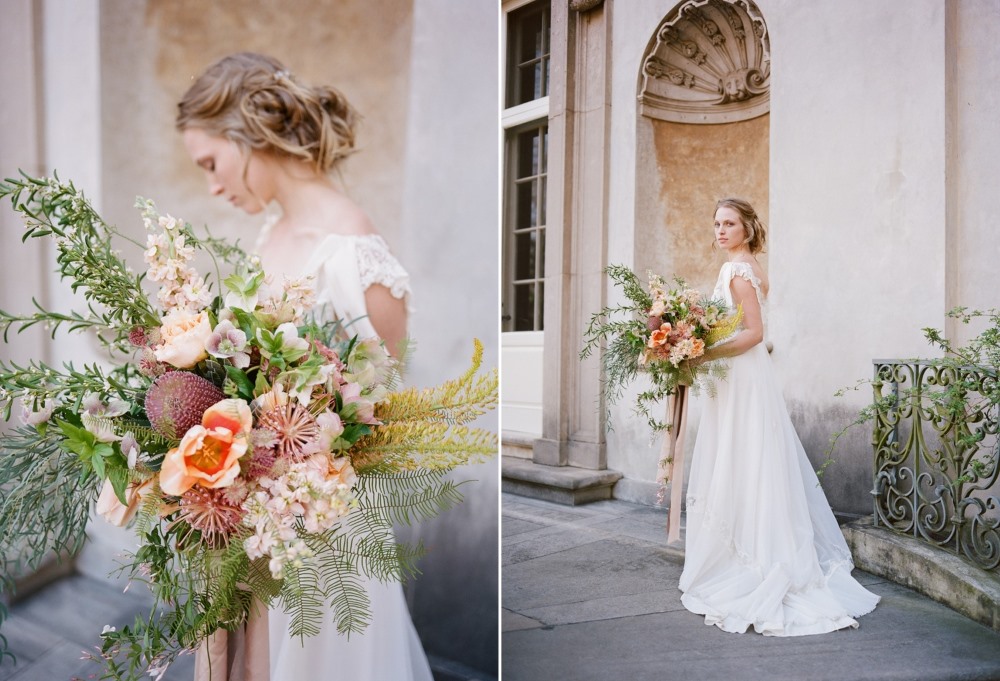 Bold and beautiful Bridal Bouquet Photography by Archetype Studios Inc