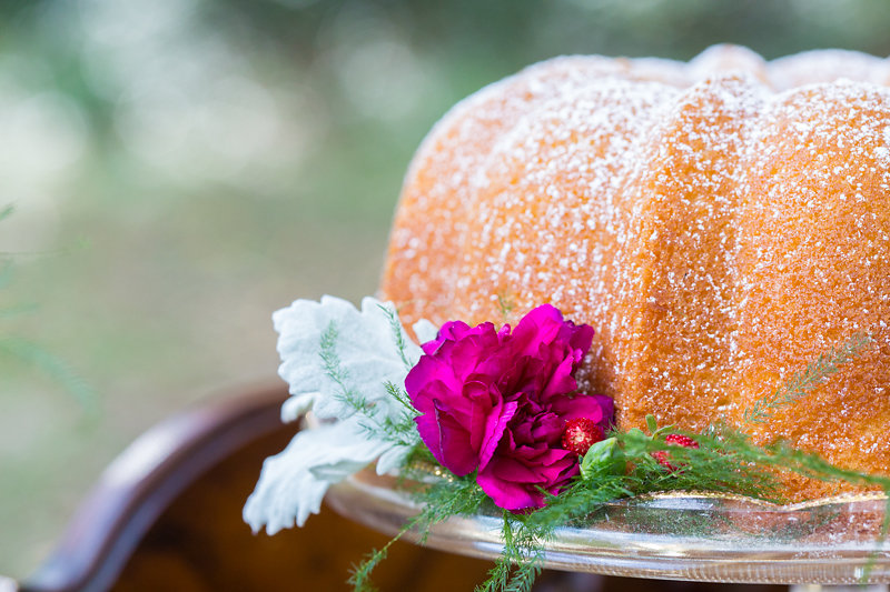 Bundt Wedding Cake // Photography ~ Andre Brown Photography